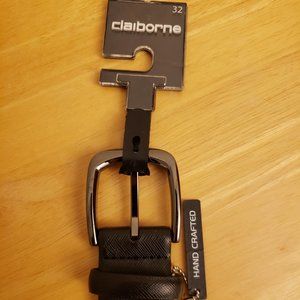Claiborne Black Belt for Men Size 32